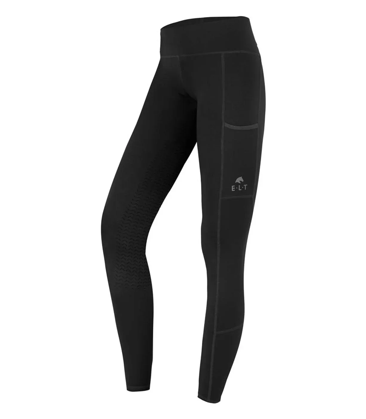 ELT Ella Thermo - paardrijlegging - Zwart - 164
