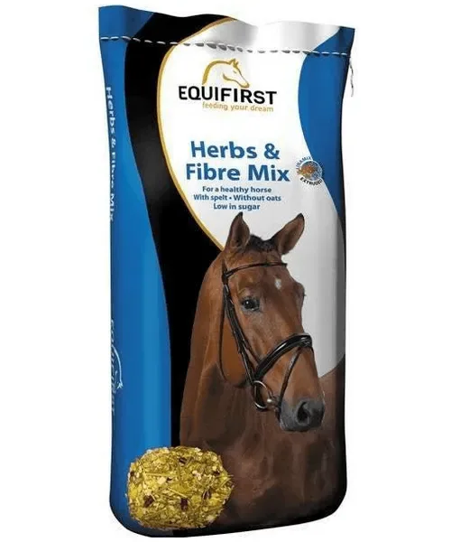 Equifirst Herbs & Fibre Mix (laag in suiker en zetmeel)