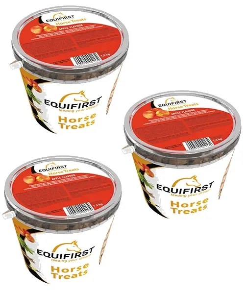 Equifirst Horse Treat Apple (paardensnoepjes op basis van granen)