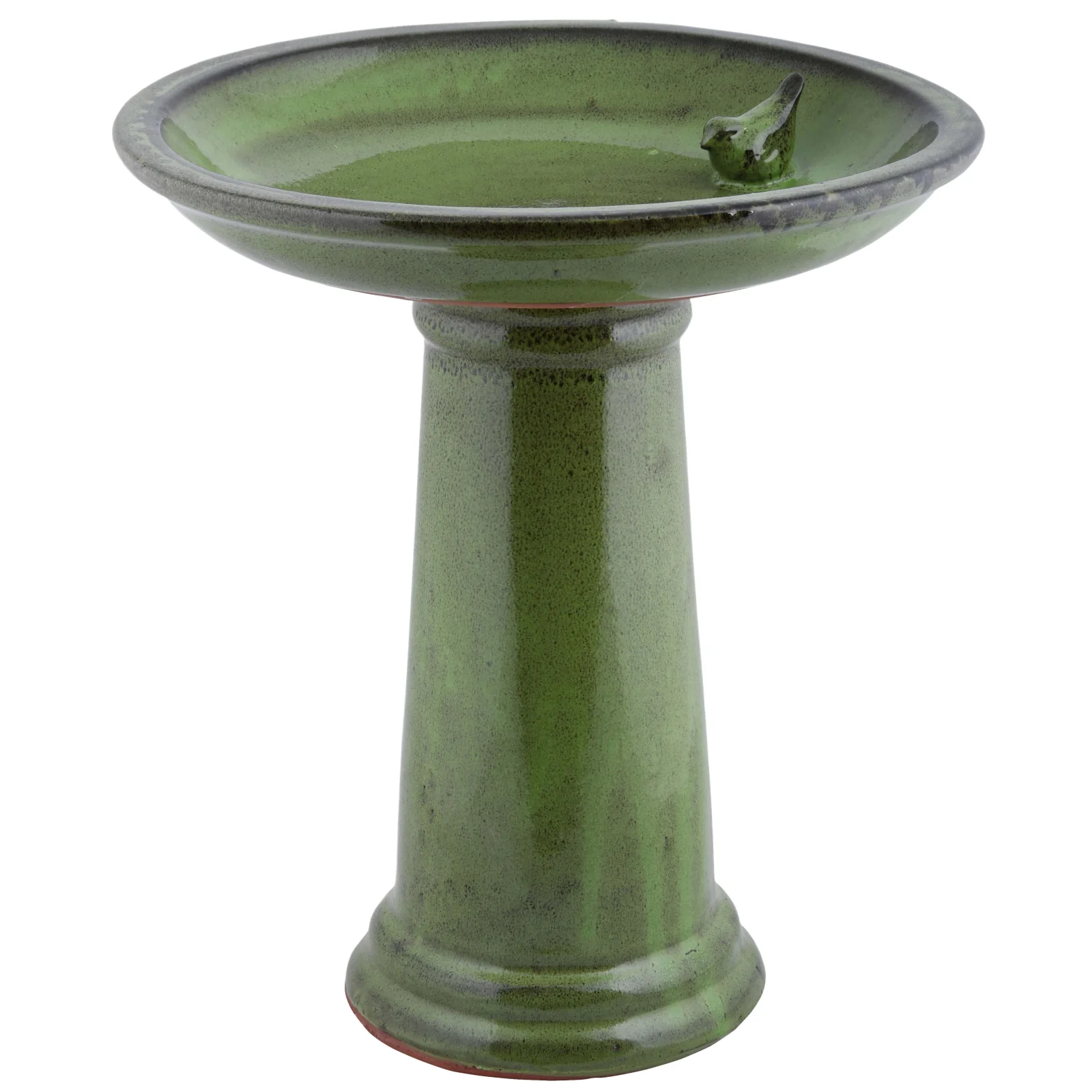 Esschert Design Keramiek - Waterschaal - Groen - 47x42x42 cm - 42 cm