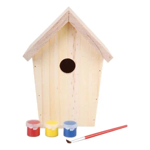 Esschert Design Verf-het-zelf - Nestkast - Naturel