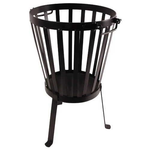 Esschert Design - Vuurkorf - Rond - Zwart - Staal - 34 cm