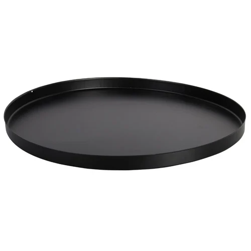 Esschert Fancy Flames - Onderplaat - Rond - Zwart - Staal - 49.7 cm