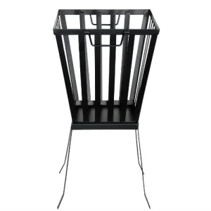 Esschert Fancy Flames - Vuurkorf - Vierkant - Zwart - Staal