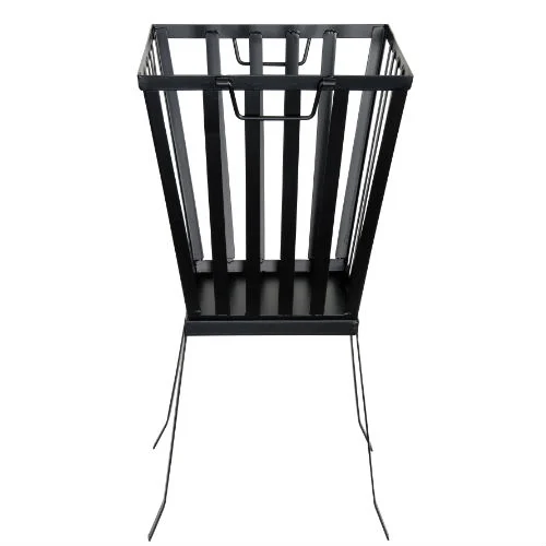 Esschert Fancy Flames - Vuurkorf - Vierkant - Zwart - Staal