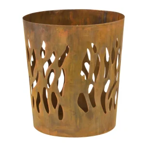Esschert Fancy Flames Zweedse fakkel - Vuurkorf - Rond - Bruin - Metaal