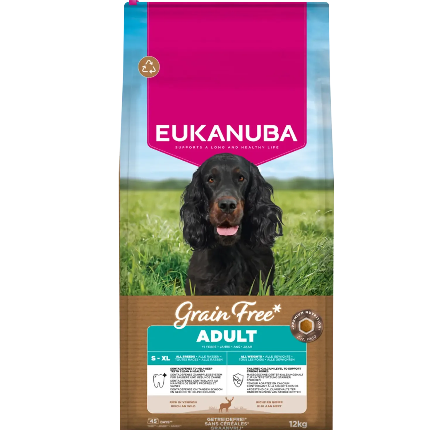 Eukanuba Adult Graanvrij Hert 12 kg