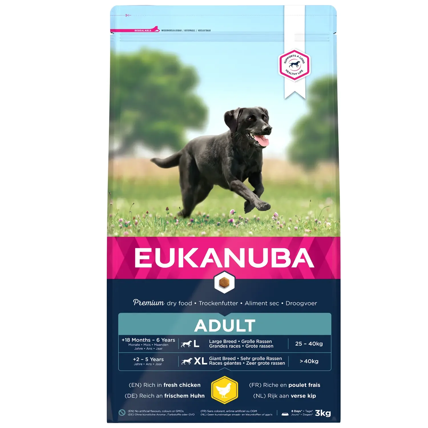 Eukanuba Adult Large Breed Kip 3 kg
