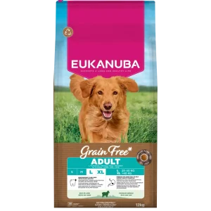 Eukanuba Adult Large Graanvrij Lam 12 kg