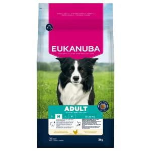 Eukanuba Adult Medium Breed Kip 3 kg