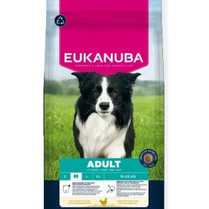 Eukanuba Adult medium breed Kip (bevat L-carnitine)