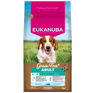Eukanuba Adult Small & Medium Graanvrij Zeevis 3 kg