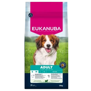 Eukanuba Adult Small & Medium Lam en Rijst 12 kg