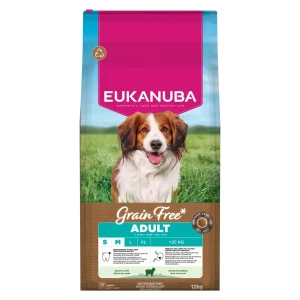 Eukanuba Adult Small & Medium Lam en Rijst 12 kg