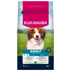 Eukanuba Adult Small Medium Lam Rijst 3 kg