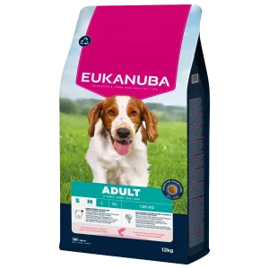 Eukanuba Adult Small & Medium Zalm en Gerst 12 kg