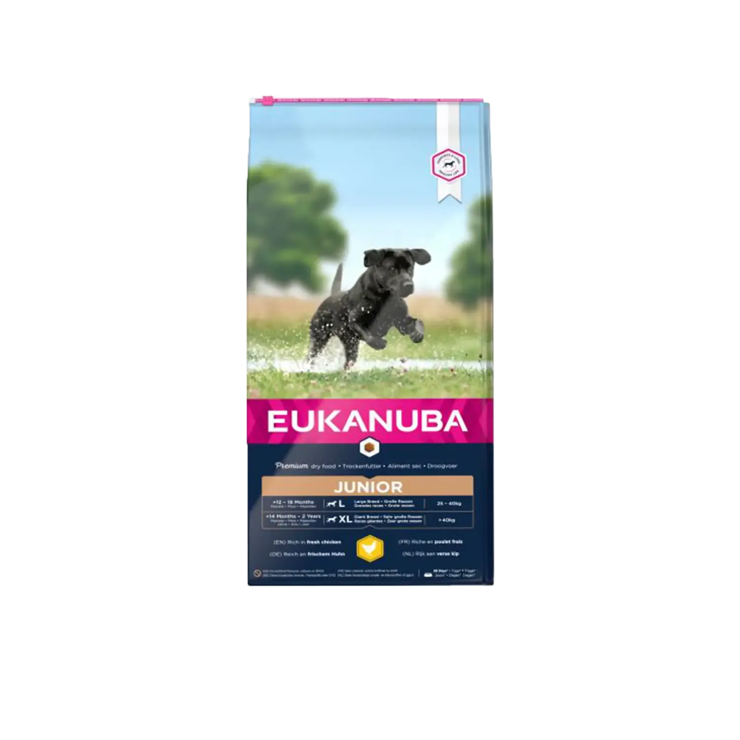 Eukanuba Junior Large Breed Kip Hondenvoer 12 kg