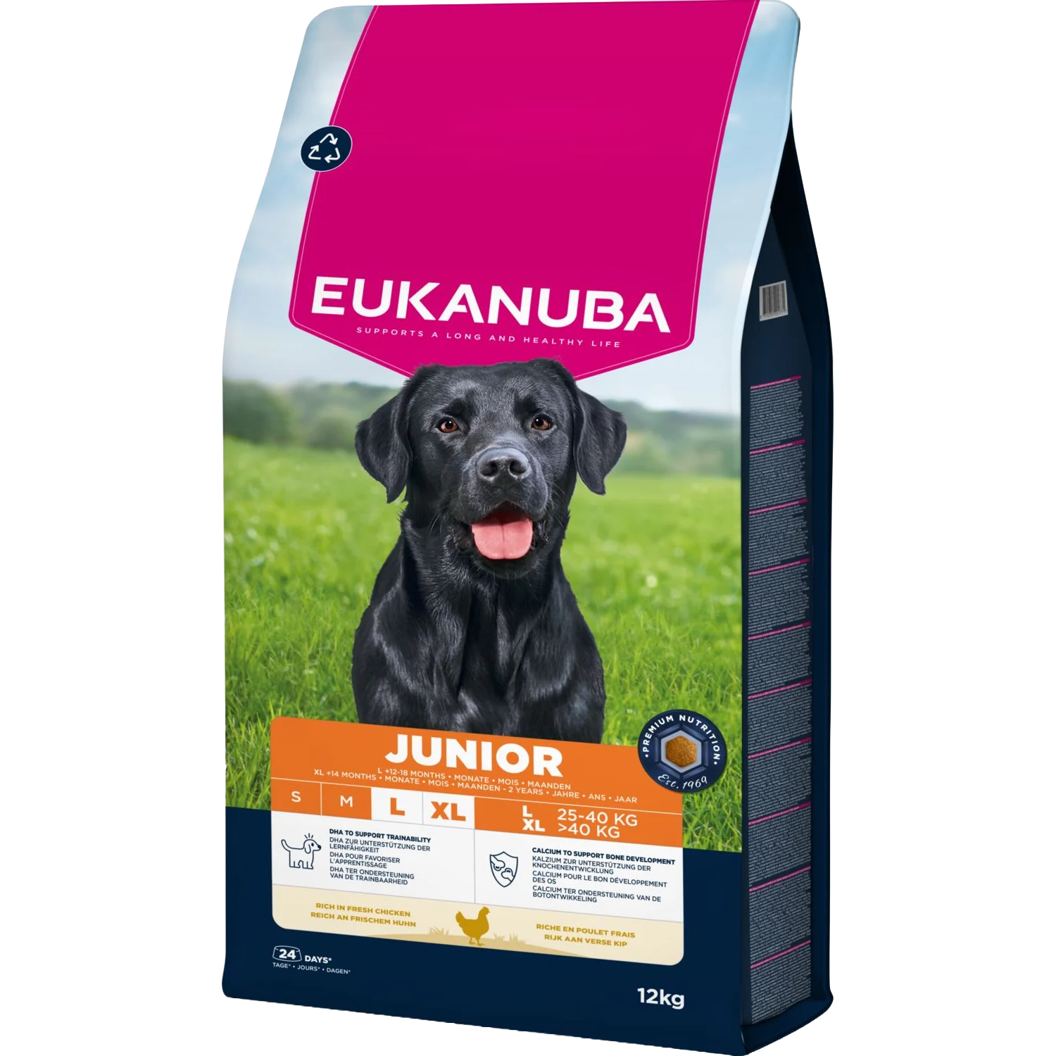 Eukanuba Junior Large Kip hondenvoer 12 kg