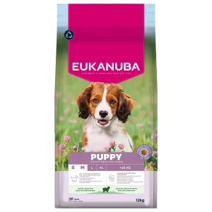 Eukanuba Puppy/junior Small & Medium Lam en Rijst 12 kg