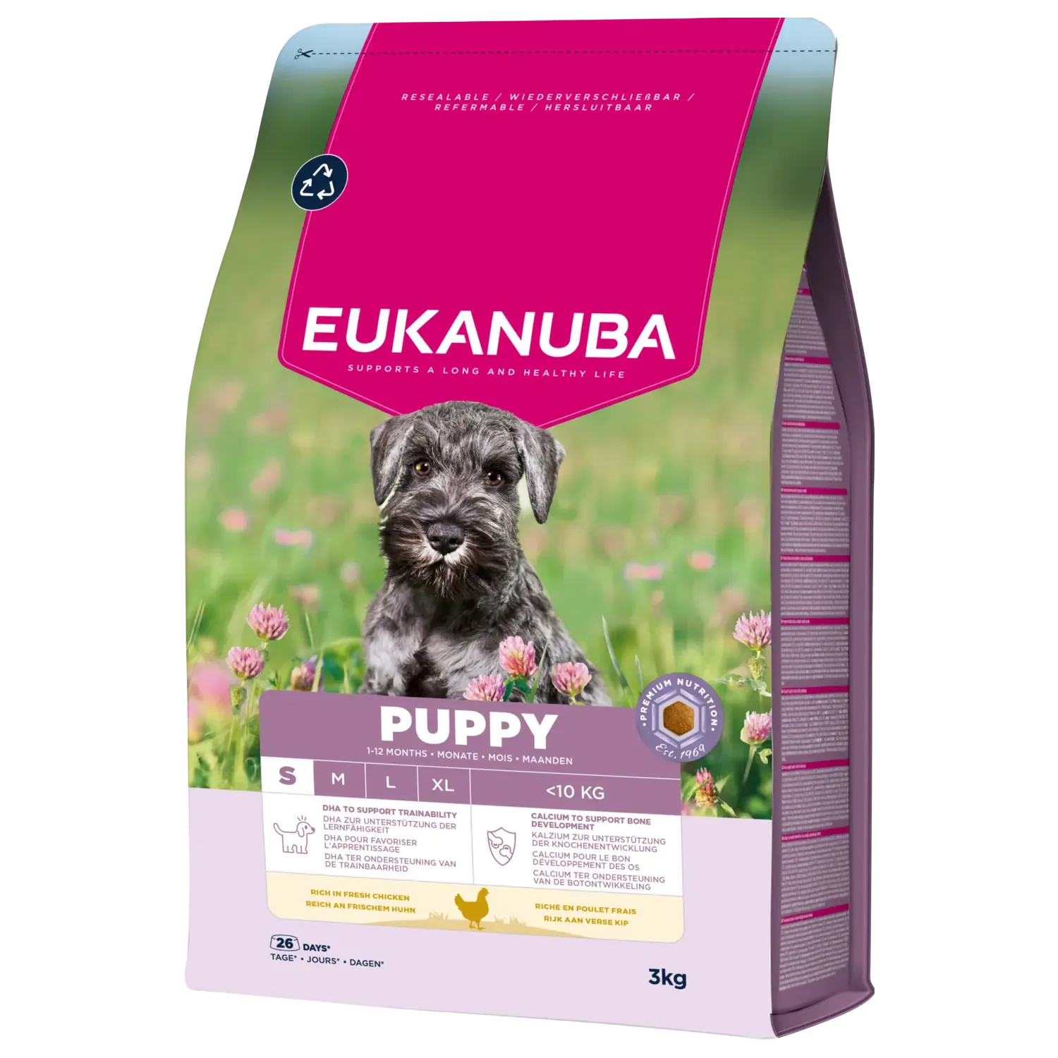 Eukanuba Puppy Small Kip 3 kg