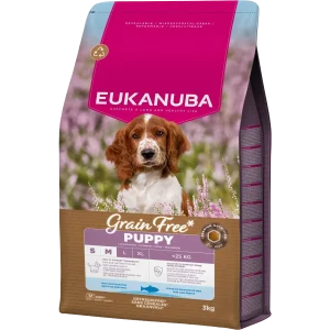 Eukanuba Puppy Small & Medium Graanvrij Oceaanvis 3 kg