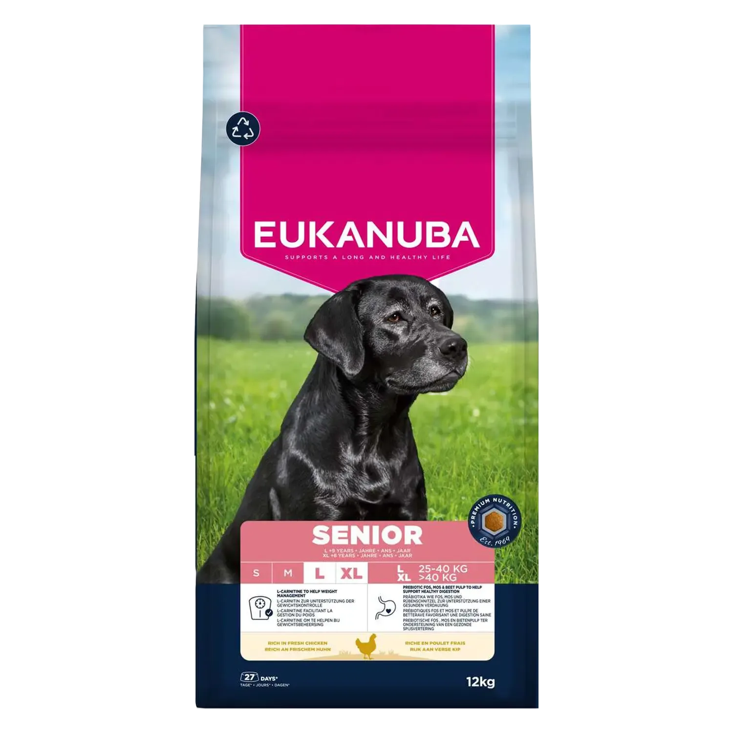 Eukanuba Senior Large Breed Kip 12 kg