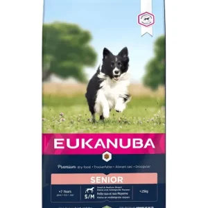 Eukanuba Senior S/M Lam/Rijst (bevat Kurkuma)