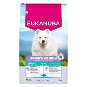 Eukanuba Sensitive Skin Oceaanvis 12 kg