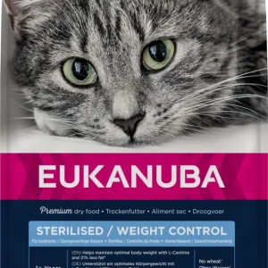 Eukanuba Sterilised Weight Control - Kattenvoer - 10 Kilogram - kip