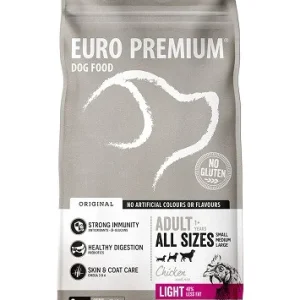 Euro Premium Adult Light w/Chicken & Rice hondenvoer