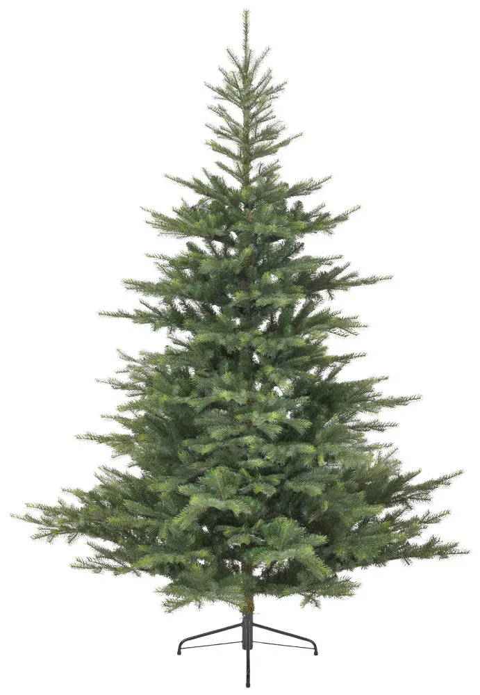 Everlands Grandis Flint Fir - Kunstkerstboom - Groen - 210 cm