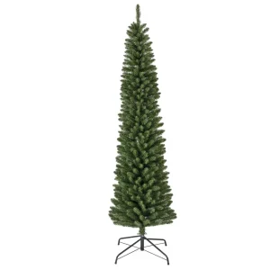 Everlands Pencil Pine - Kunstkerstboom - Groen - 210 cm