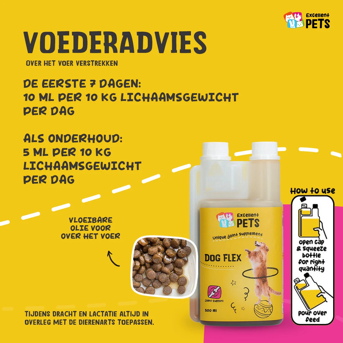 Excellent Pets Dog Flex 500 ml - Image 2