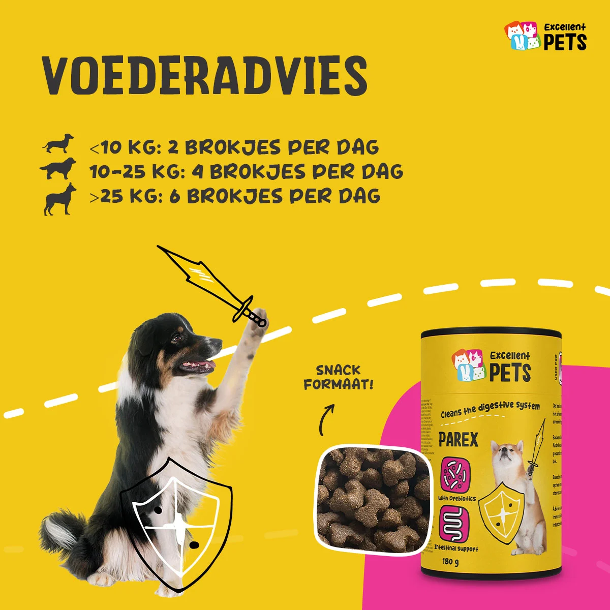 Excellent Pets Dog Parex 180 g - Image 2