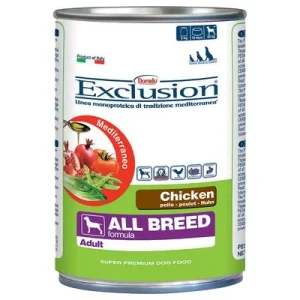 Exclusion Mediterraneo Adult Hondenvoer 6 x 400 g