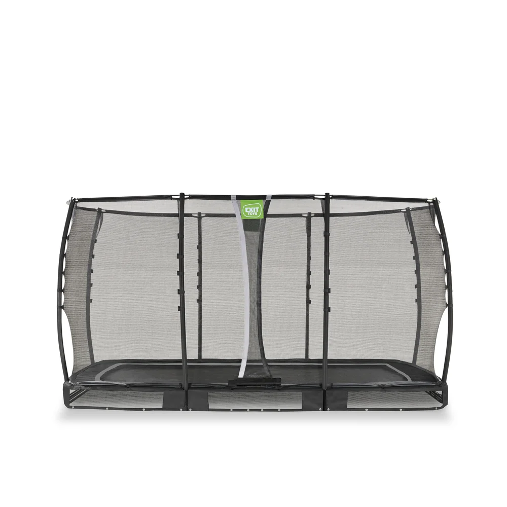 EXIT Allure Premium - Inground trampoline - Zwart - 214x366 cm