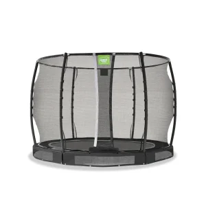 EXIT Allure Premium - Inground trampoline - Zwart - 366 cm