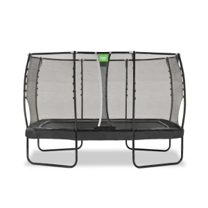 EXIT Allure Premium - Trampoline - Zwart - 214x366 cm