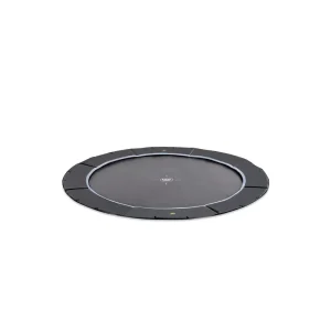 EXIT Dynamic groundlevel - Trampoline - Zwart - 427 cm
