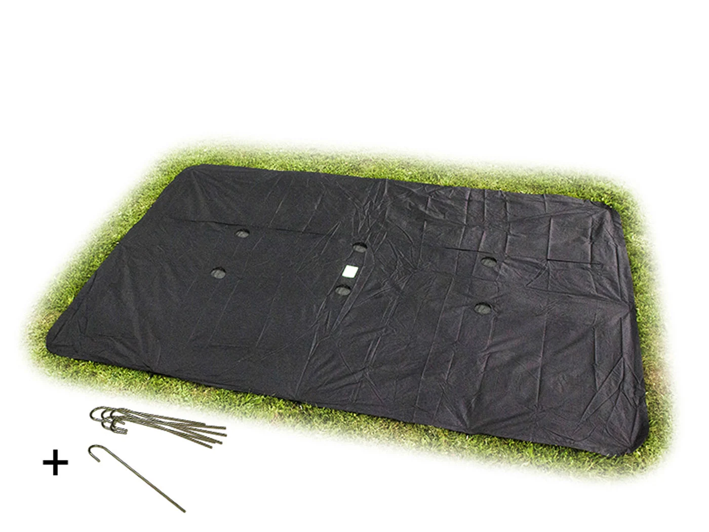 EXIT Supreme Weather Cover - Trampolinehoes - Zwart - 200x400 cm