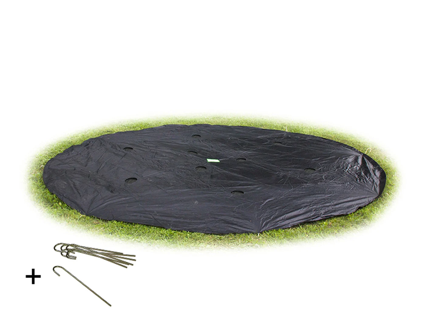 EXIT Supreme Weather Cover - Trampolinehoes - Zwart - 366 cm
