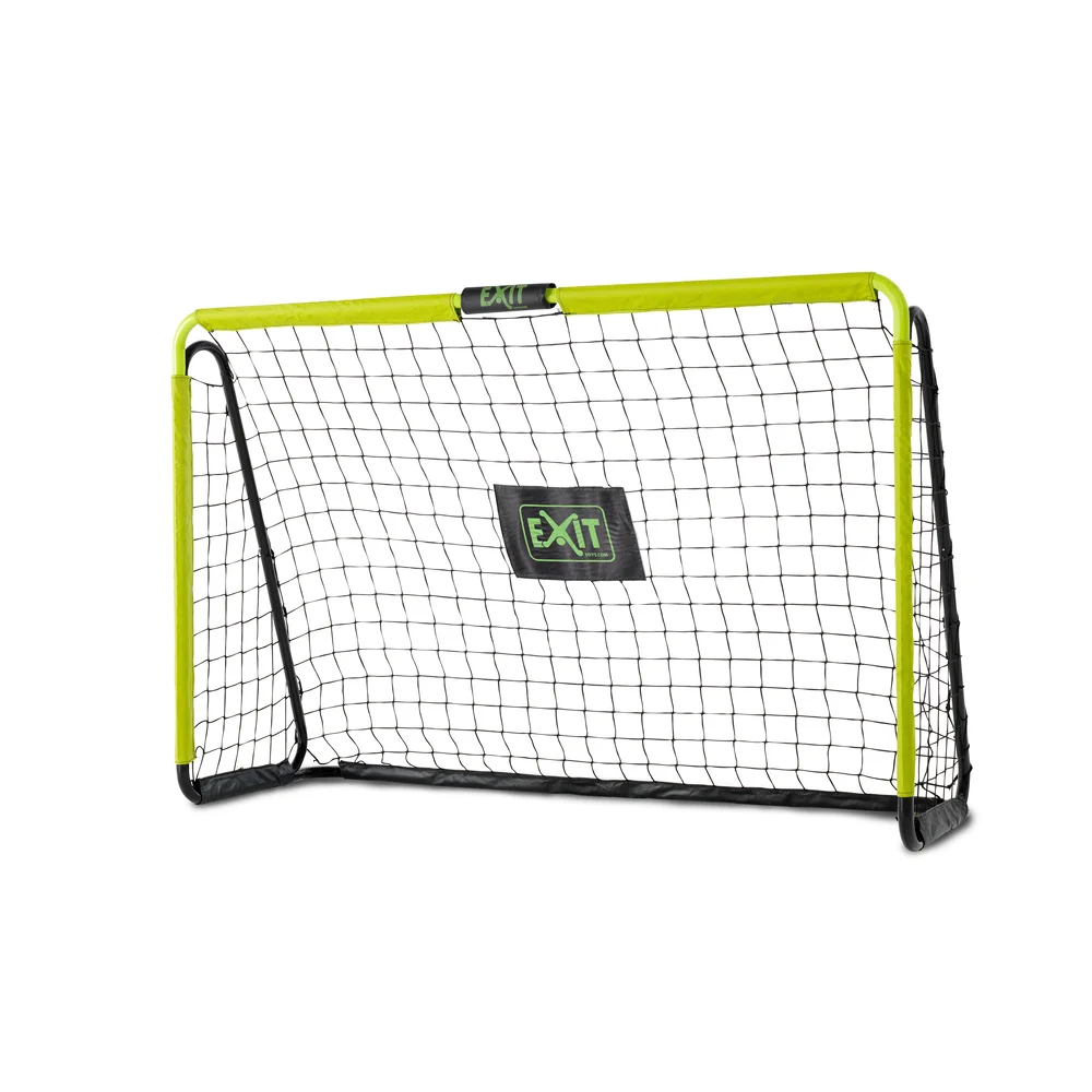 EXIT Tempo 2400 - Voetbalgoal - Groen/zwart - 160x246x90 cm
