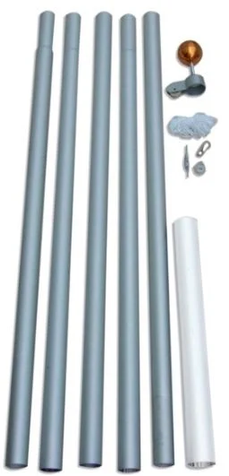 Fairybell 6 meter - Vlaggenmast - 143 cm