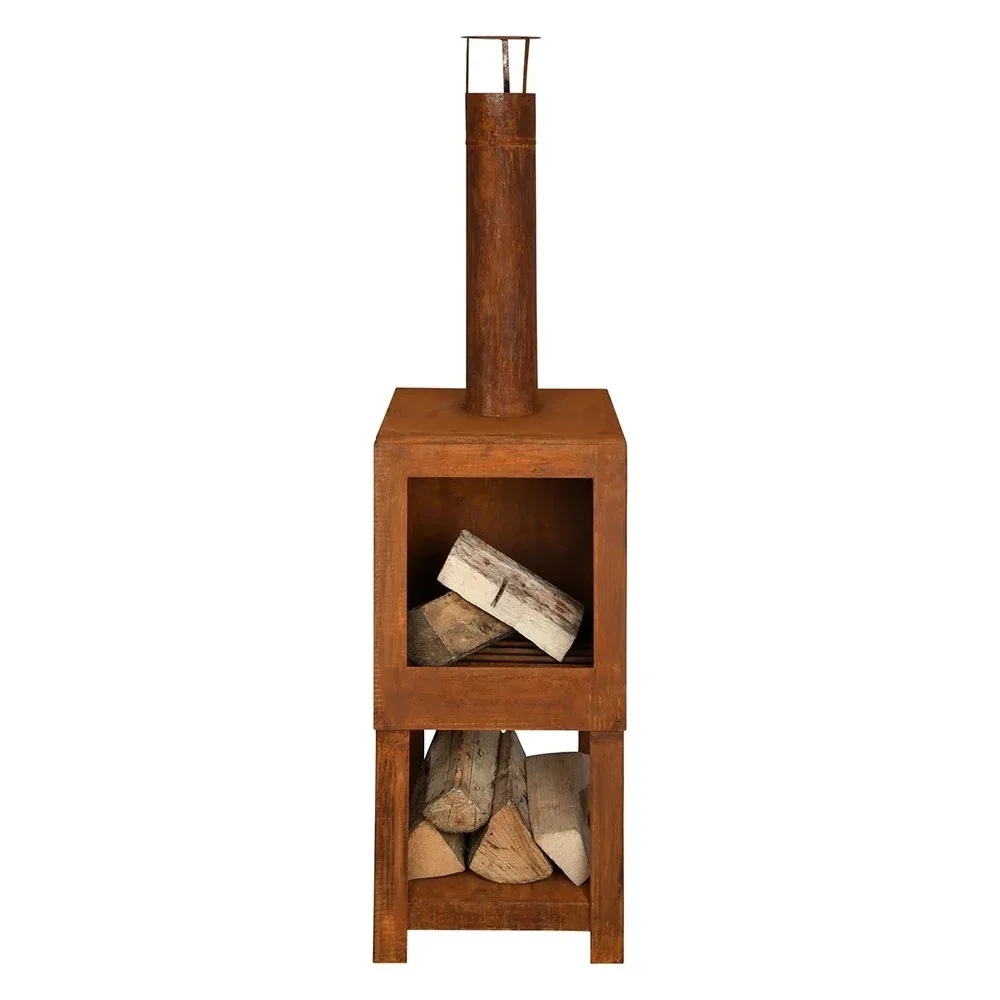 Fancy Flames - Tuinhaard - Zwart - Staal