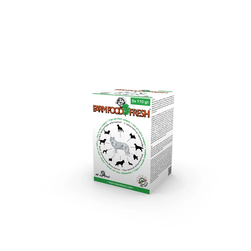 Farm Food Fresh - Hondenvoer - 800 Gram - rund