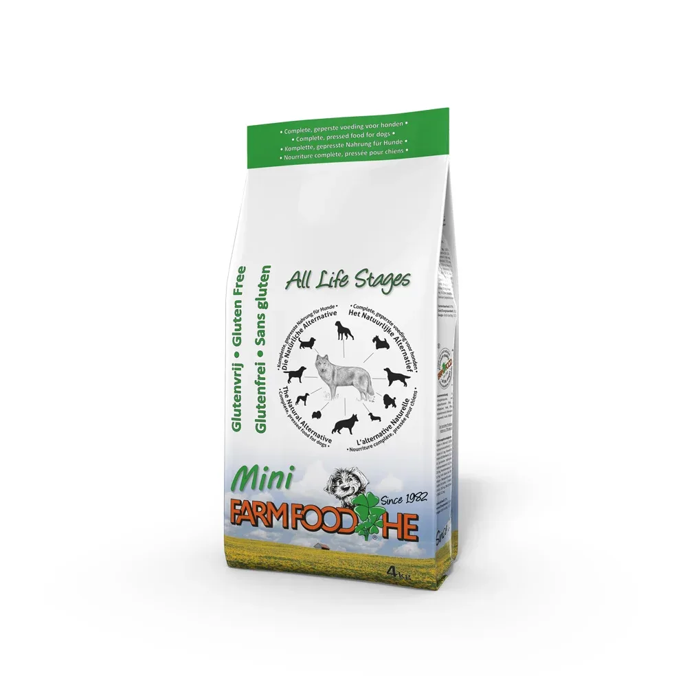 Farm Food HE Glutenvrij Mini - Hondenvoer - 2 Kilogram