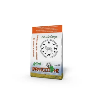 Farm Food HE Zalmolie Mini - Hondenvoer - 12 Kilogram - Zalm