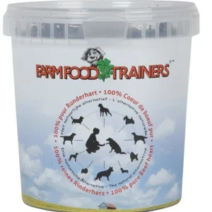 Farm Food Trainers - Hondensnack - 333 Gram - Runderhart