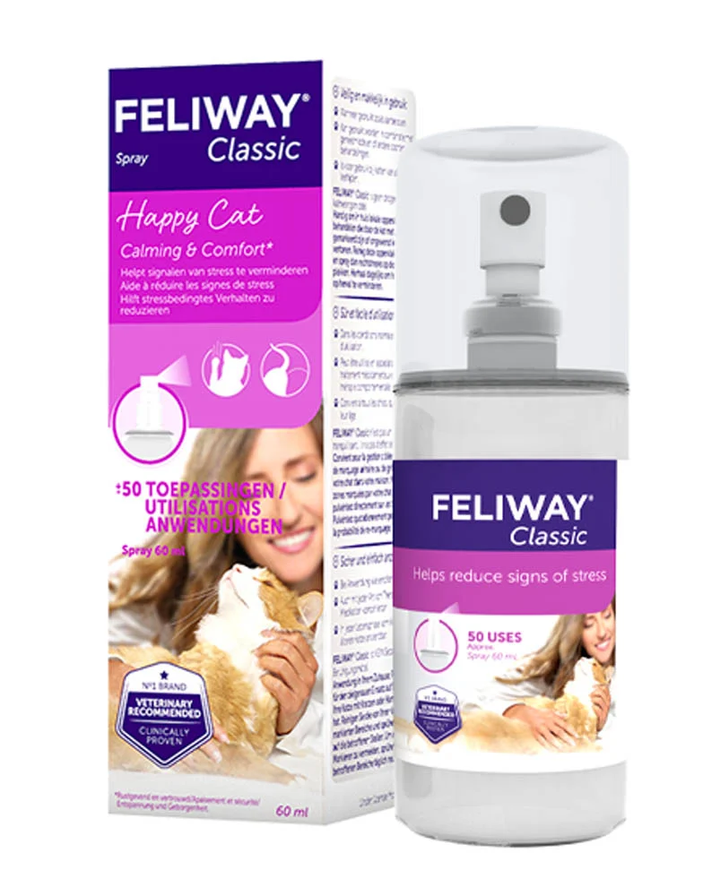 Feliway Classic Spray - Anti Stress - 60 Milliliter