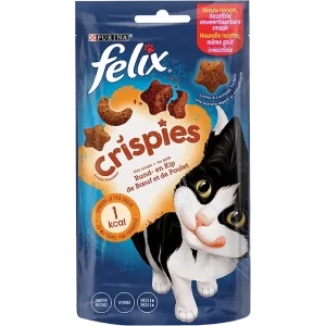 Felix Adult Crispies Rund en Kip 45 g